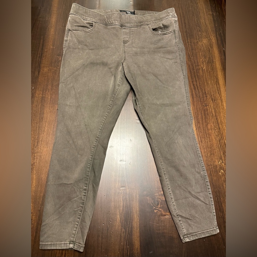 Brown Torrid Size 2 (18-20) Lean Jean Skinny Jeggings